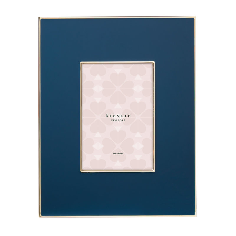 KS Make It Pop Navy Metal Picture Frame