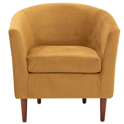 Kronos 31.5" W Barrel Chair