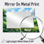 "Countryside At High Noon II" - Art mural miroir sur paysages - imprimé sur métal-122073666