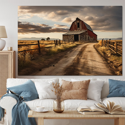 Barns Rustic Charm II - salon d'art mural de ferme