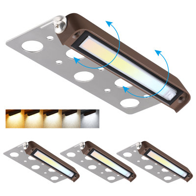 Dimmable LED Step Lights, Indoor Outdoor Stairway Light