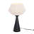 21.7" Oak Wood Base Table Lamp