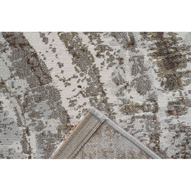 Nursel Abstract 133cm X 195cm Area Rug, Rectangle 133 x 195cm