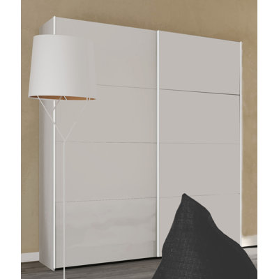 Blocco 2 Door Manufactured Wood Wardrobe