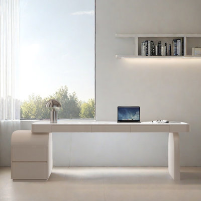 Bureau d'écriture crème