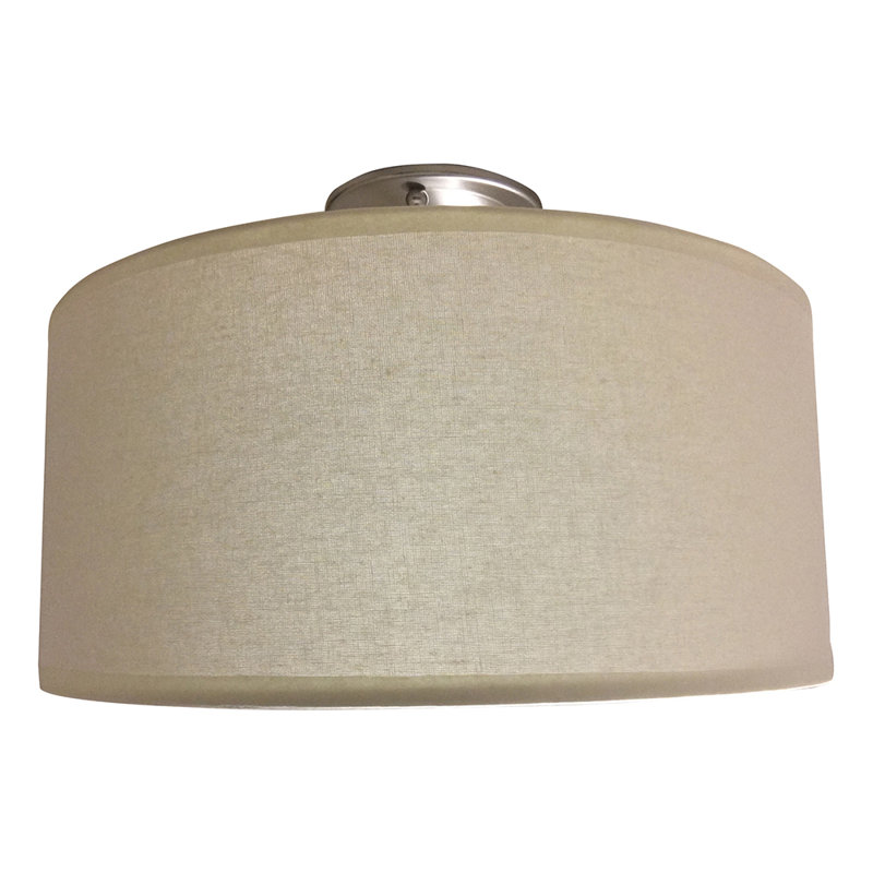 Plafonnier semi-encastré 2 lumières 16 po cindylee