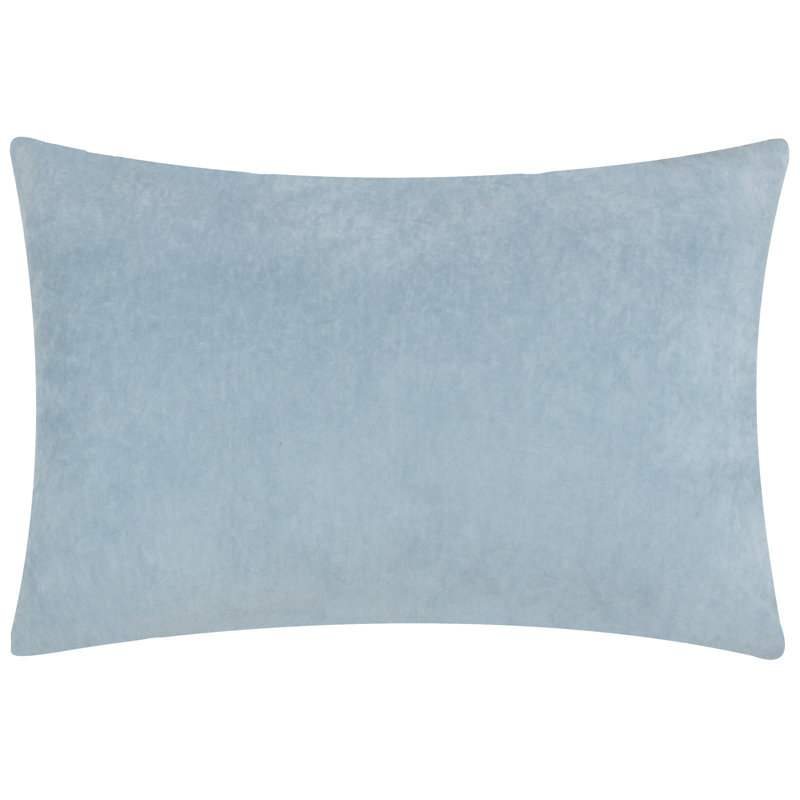 Assetou Rectangular Throw Pillow Cover, Light Blue