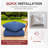 Carolina 24" X 22" Outdoor Furniture Replacement Cushions-123628621-123628618