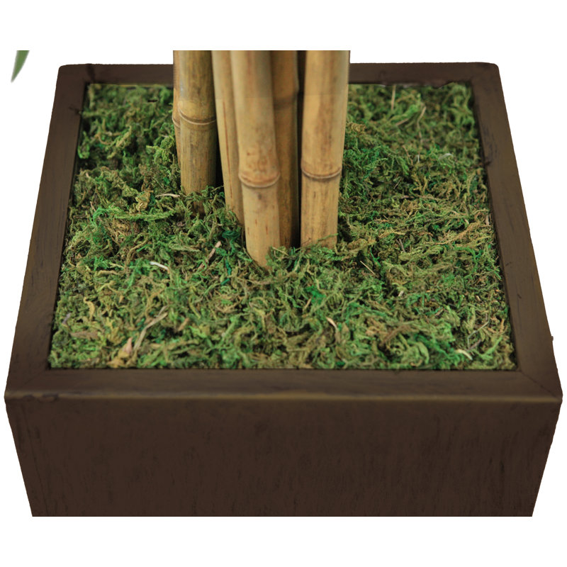 Tall High End Realistic Silk Floor Bamboo Tree in Planter