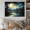 Magical Forest Moons Melody - Minimalisme, art mural