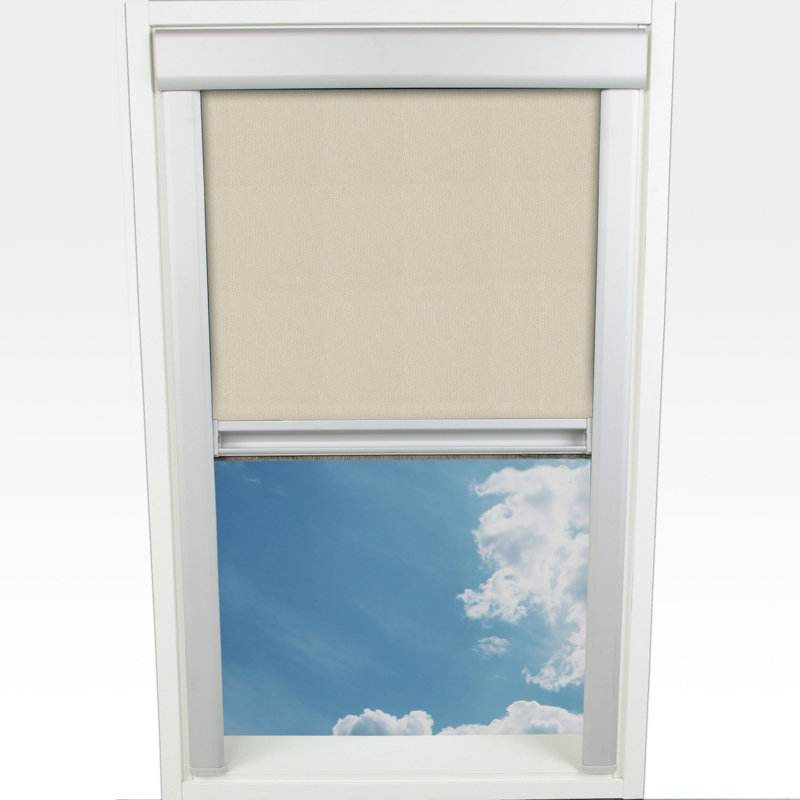 Cordless Blackout, 61 x 116cm, Beige/Silver