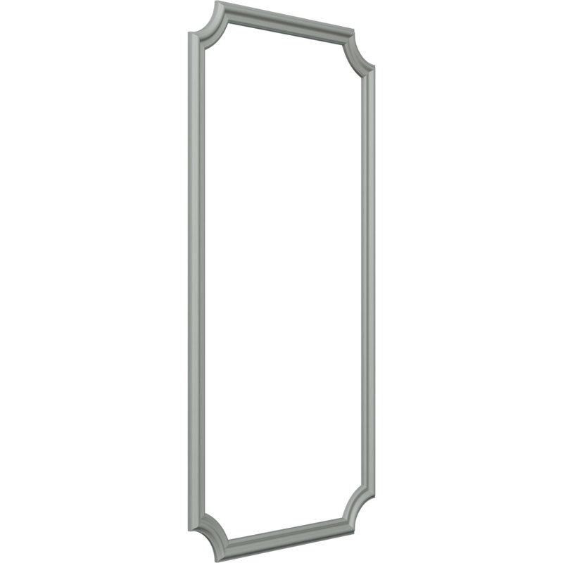 Ensemble de moulure de panneau Seville, L 24 po x H 48 po, Simple