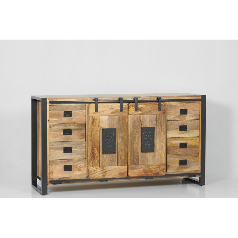 Everard 160cm Solid Wood Sideboard