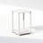 Furinno Turn-N-Tube Nightstand, Bedside Table, White/White-128487964