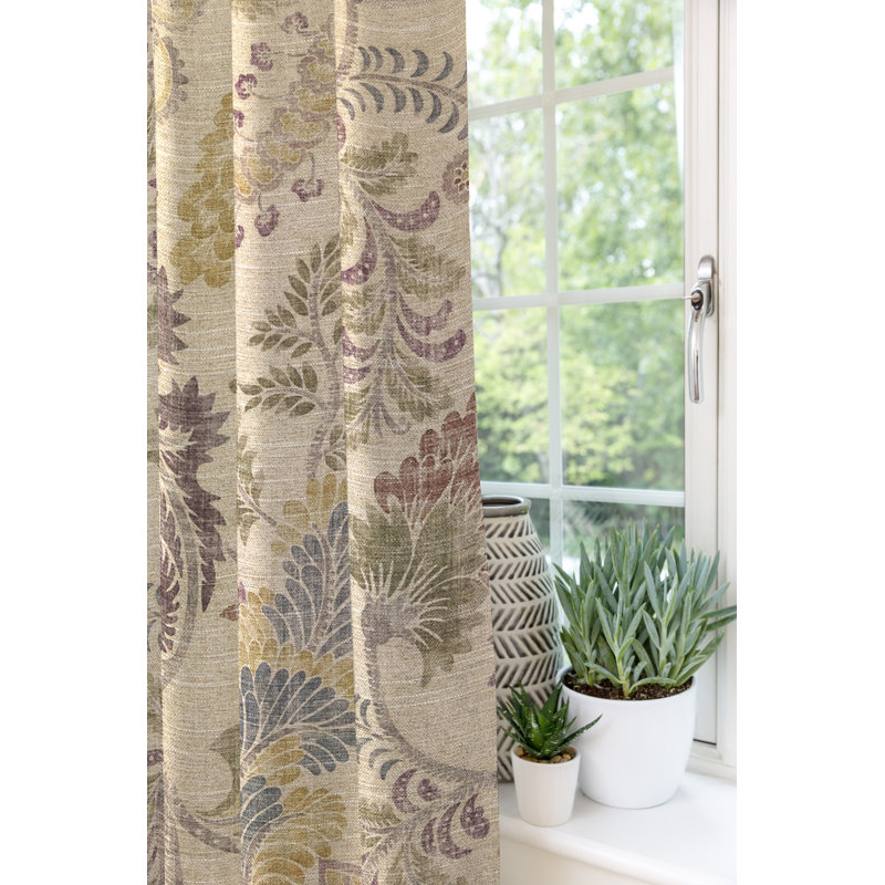 Holohlavy Room Darkening Sliding Panel Pair, 116 W x 182 D cm
