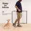 Parc pour chien d'intérieur, clôture pour chien 8 panneaux 32 po, parc pour chiots, enclos pour lapin, cage portative pour maison / véhicule récréatif / camping / jardin