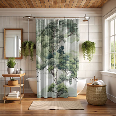 Rideau de douche Ancien Habitat - Premium