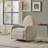 Boucle Fabric 360 Swivel and Glider Recliner Chair-2081748631