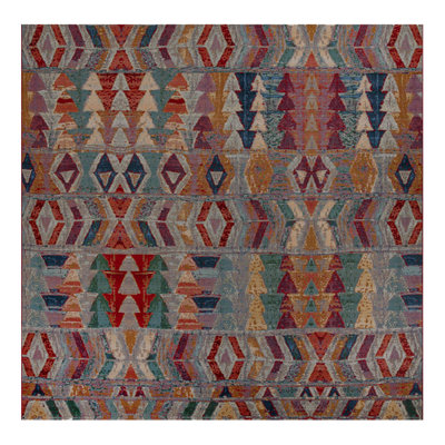 Tapis d'extérieur moderne Tolland Multi_Unique Loom Tamarindo