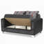 Causeuse convertible avec rangement PrimeNest PluseCraft Collection-1751765722-1751765723