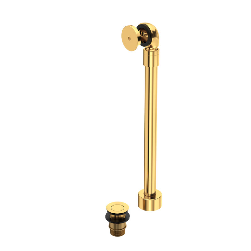 Freestanding Leg Tub Drain, Unlacquered Brass