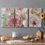 Cottage Blooms - Toile tendue avec châssis de qualité supérieure - Prêt à être accroché-1703992144