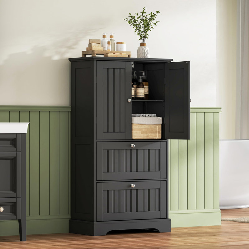 Armoire de salle de bain, Noir
