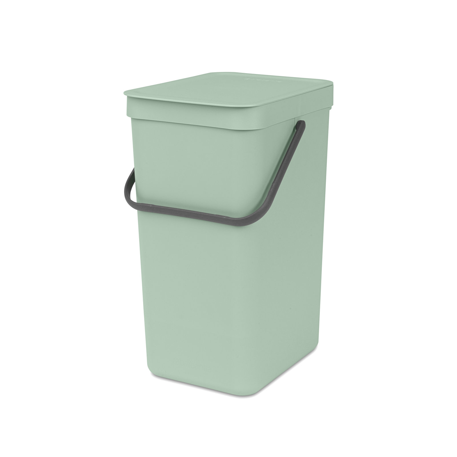 Brabantia Sort and Go 4.2gal Recycling Bin, Jade Green