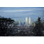 Silhouette des tours jumelles de New York-1438432965