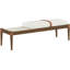 Banc rembourré en tissu texturé Nara-1709390209-1709390208