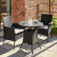 Dubose Wicker Patio Dining Set with-37961027