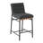 Matao White Fabric Counter Height Chair-93506487