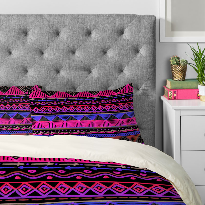 Taie d'oreiller néon Lisa Argyropoulos Ocean T, Standard