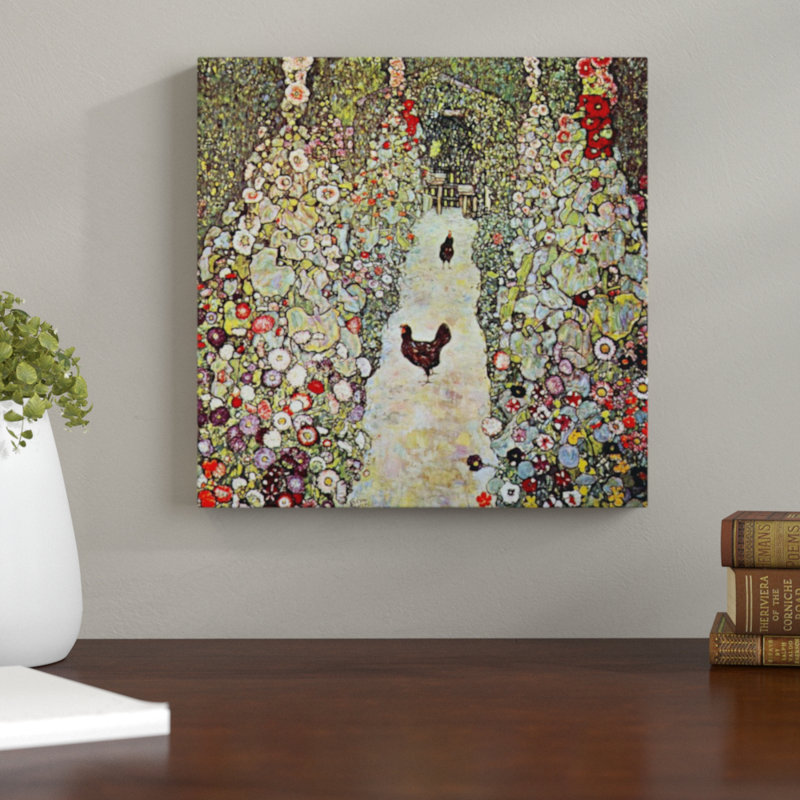 Gustav Klimt - Wrapped Canvas Painting, 70cm H x 70cm W x 1.8cm D