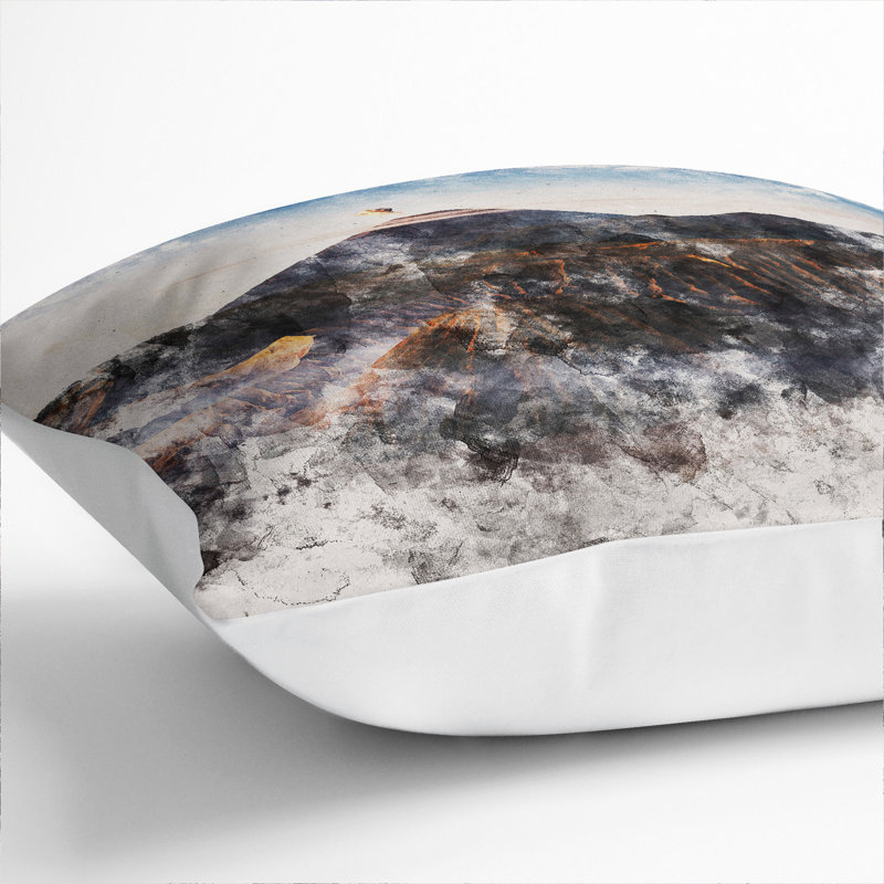 Square Cushion, 40cm H x 40cm W x 15cm D, White