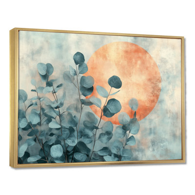 Toile botanique sauge, art mural eucalyptus, Deibel