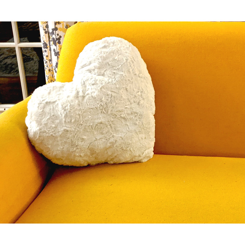 Faux Fur Reversible Throw Pillow