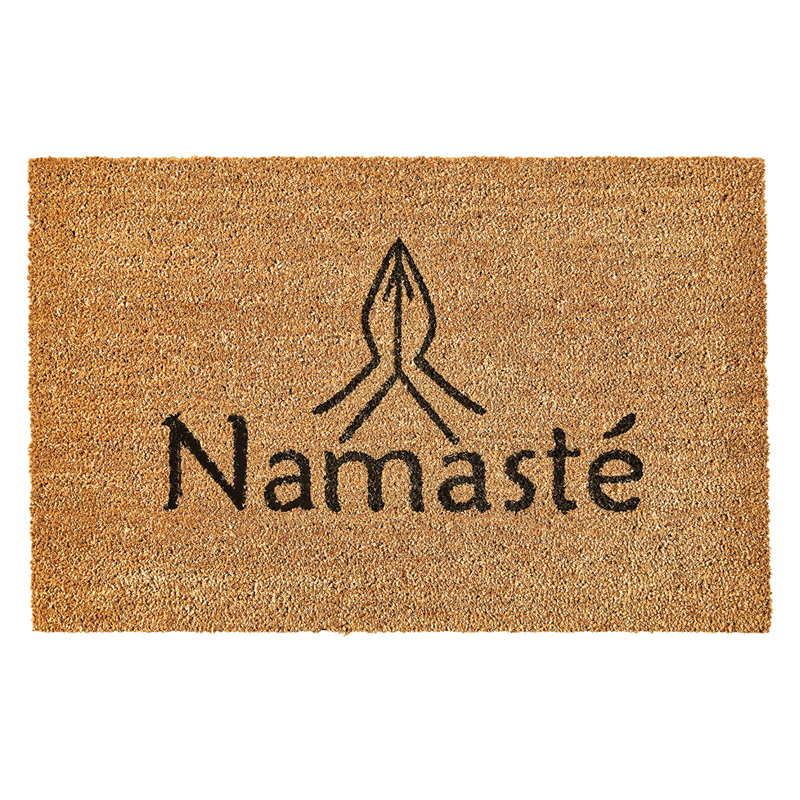 Paillasson intérieur / extérieur Casuarina Mills Namaste, H 0,6 po x l 24 po x P 48 po