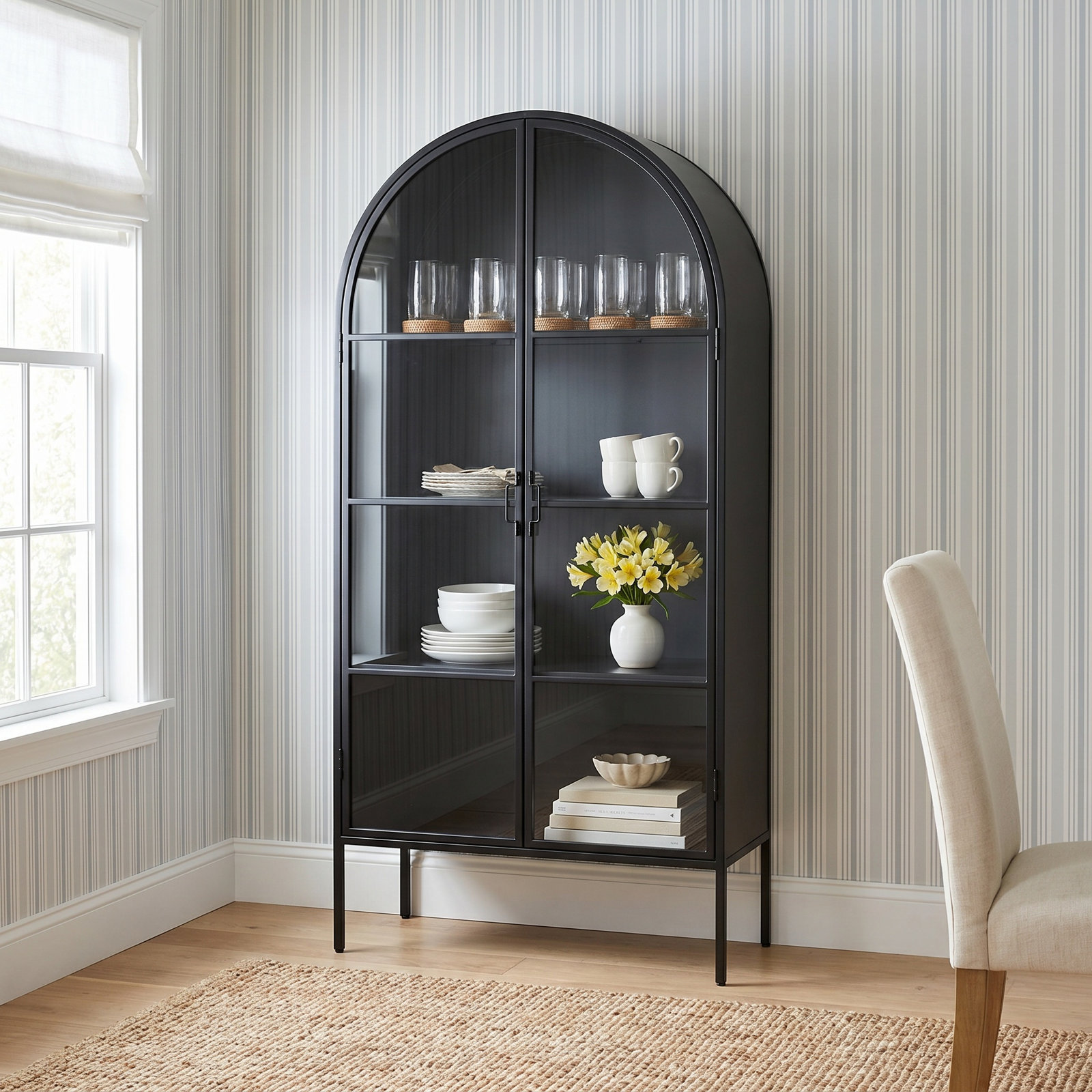 Azalia Iron Accent Cabinet
