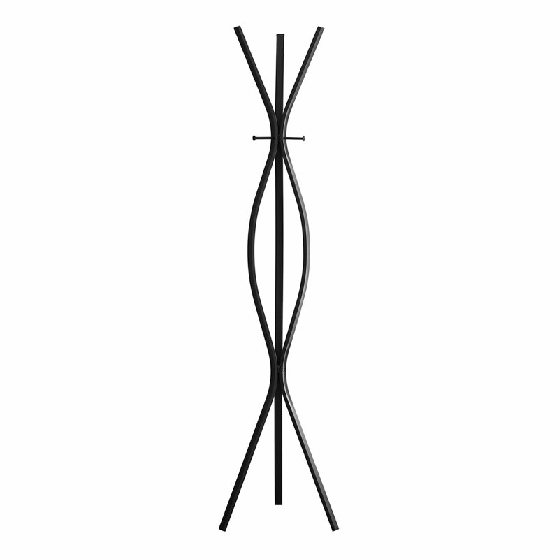 Modern Freestanding Coat Rack with Stylish Hooks for Various Spaces