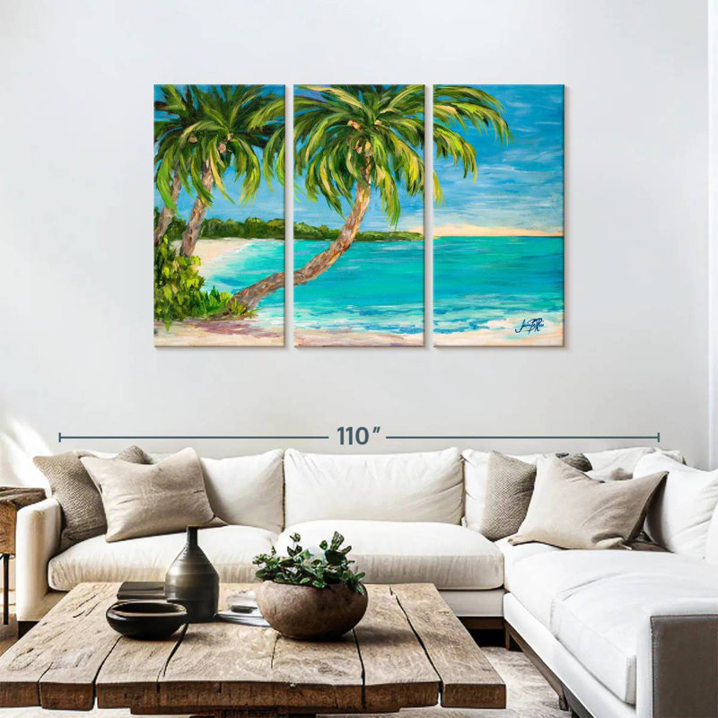 Gillard Tropical Palm Cove, 48" H x 74" W
