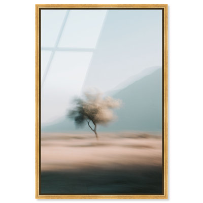 «Desert Motion I», reproduction d'art acrylique sur toile par Art Remedy, cadre doré, 10 x 15