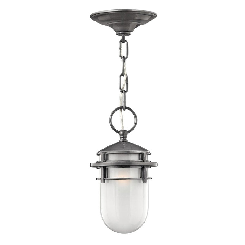 Torquay Outdoor Pendant, Hematite