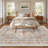 Malaika Machine-Washable Non-Slip Medallion Area Rug-2138617564-2120214768