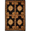 Hand-Knotted High-Quality Black Area Rug