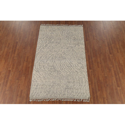All-Over Abstract Moroccan Modern Area Rug 5x8
