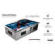 Vault™ Double Bowl Kitchen Sink with Single Faucet Hole