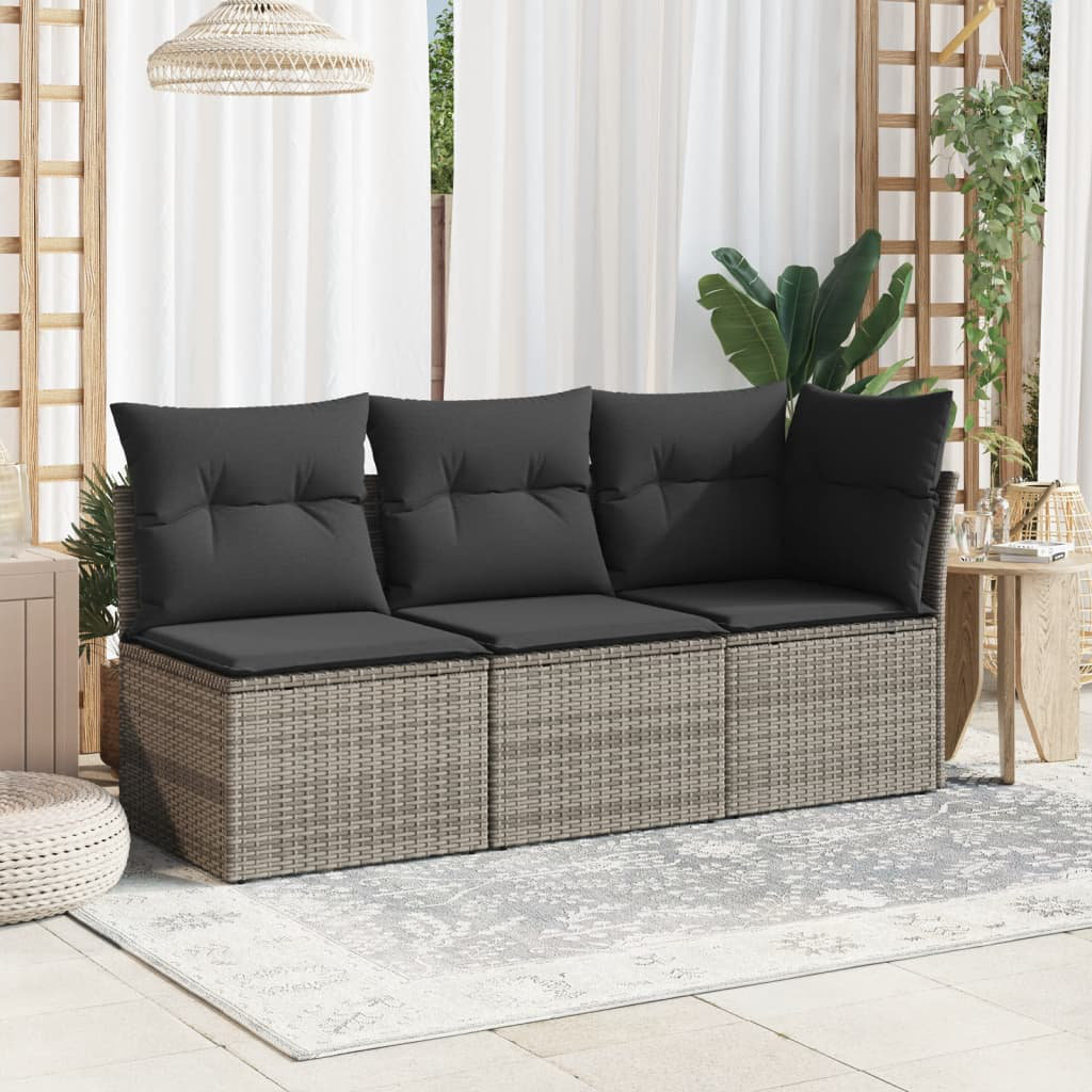 Vidaxl Gartensofa mit Kissen