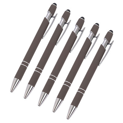 ballpoint pen Aluminum Rod  Pen Spray Adhesive Click Pen -use  Screen  Business Student Writing Pen 5pc  10ml