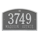Cape Charles 2-Line Wall Address Plaque